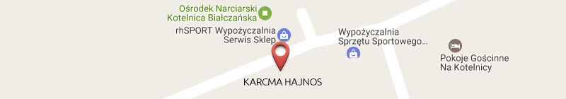 Mapa Karcma Hajnos