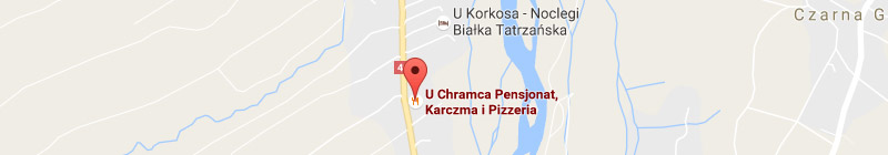 Mapa Karcma U Chramca