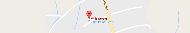 Mapa Willa Dorota